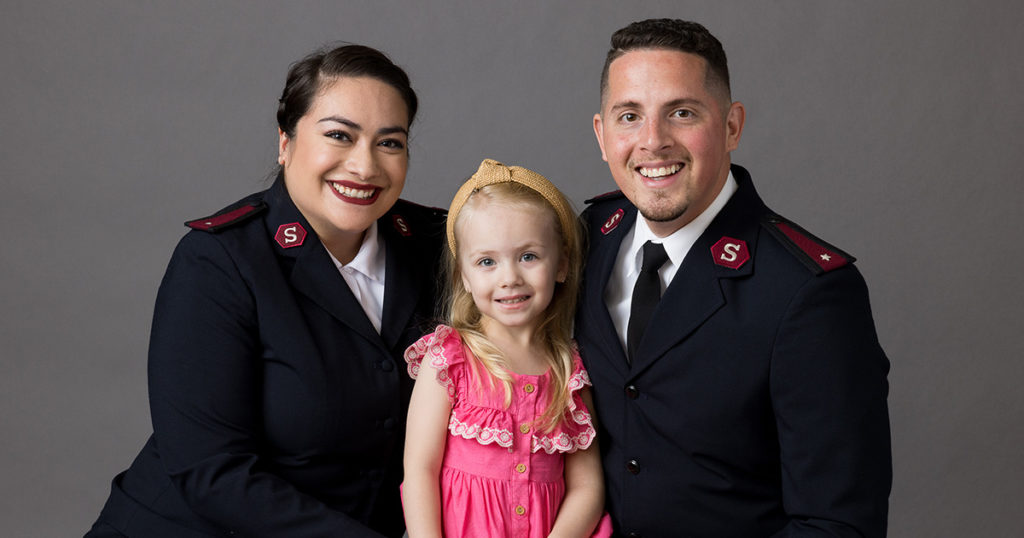 Lieutenant Emily Reed & Family